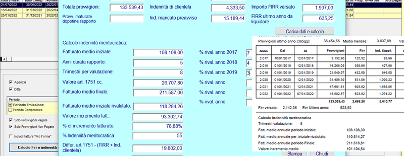 Software calcolo indennità Agenti Gratis